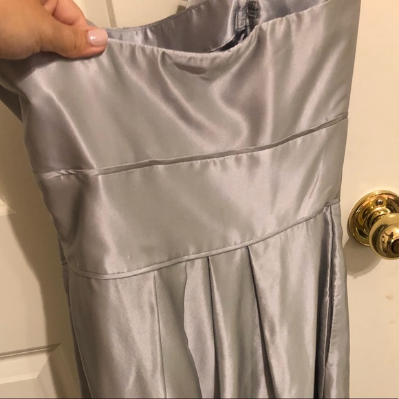 White House Black Market Strapless Silk Dress - Picture 4 of 4